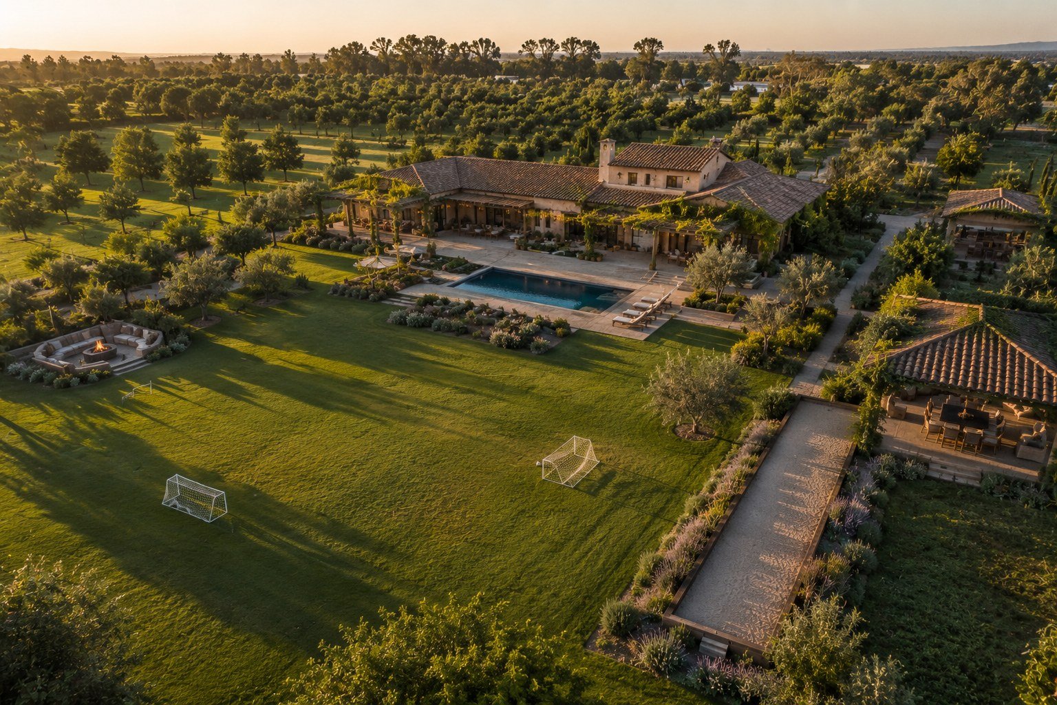 Organic Retreat, 2000 sq yd